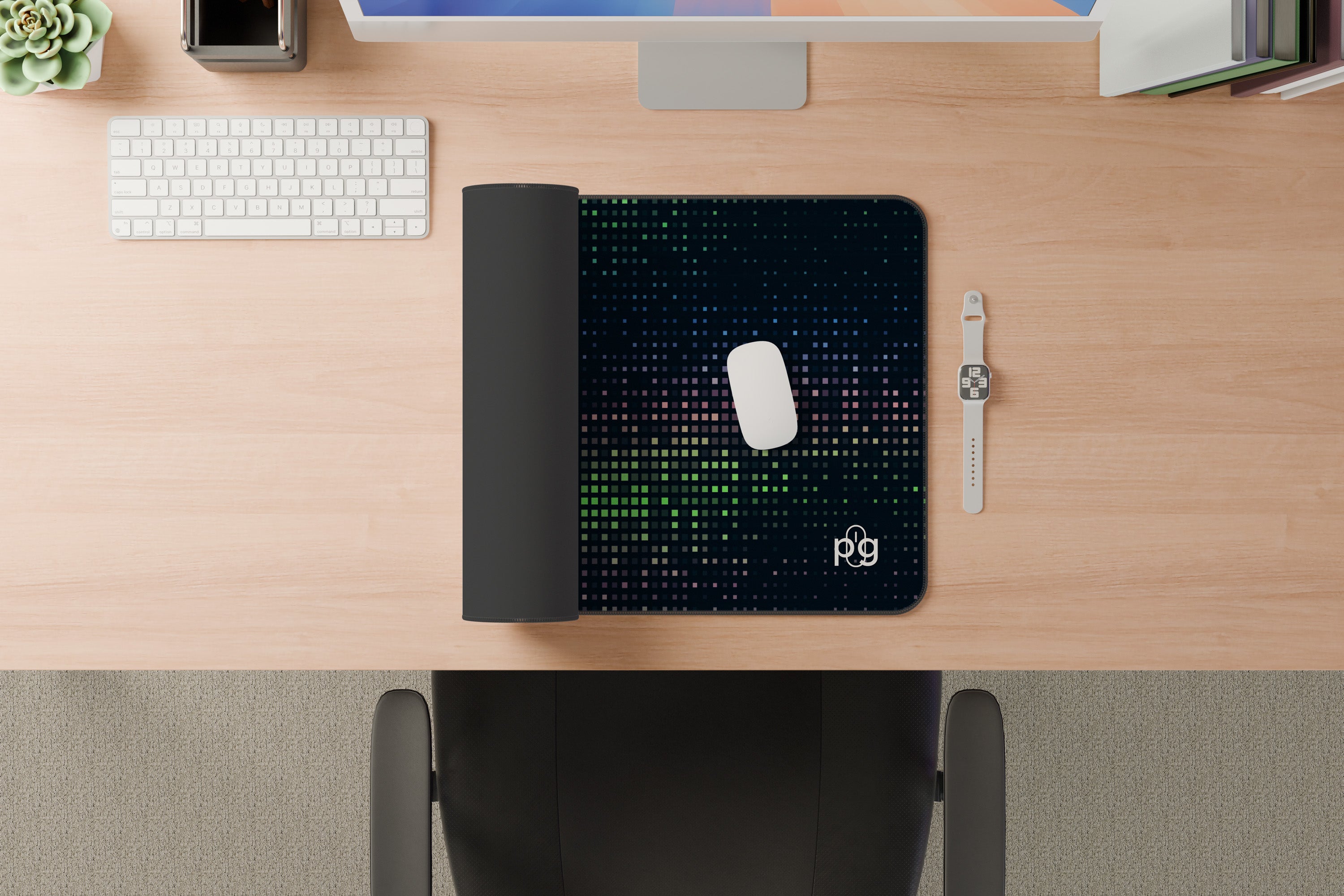 Blinding Pixel Lights XXXXL Mouse Pad - PixelGears