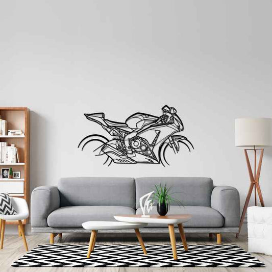 CBR1000 2014 Metal Wall Art Bike Silhouettes | Wall Decor | Gift For Men - Pixelgears