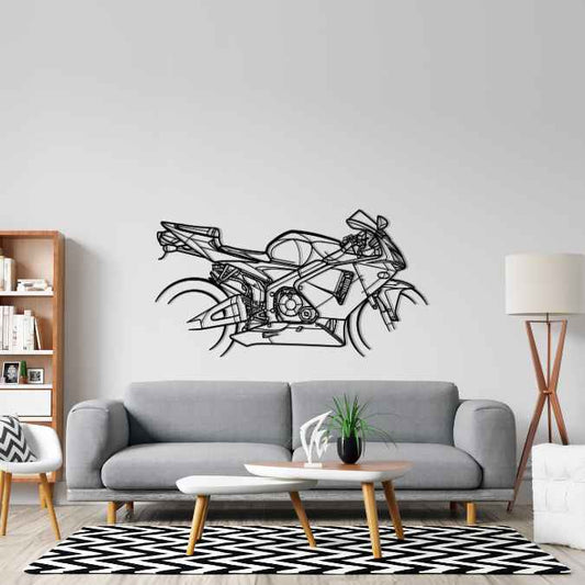 CBR600 2006 Metal Wall Art Bike Silhouettes | Wall Decor | Gift For Men - Pixelgears