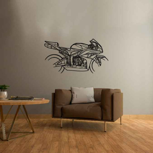 CBR600 Metal Wall Art Bike Silhouettes | Wall Decor | Gift For Men - Pixelgears
