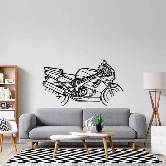 CBR 900 1993 Metal Wall Art Bike Silhouettes | Wall Decor | Gift For Men - Pixelgears