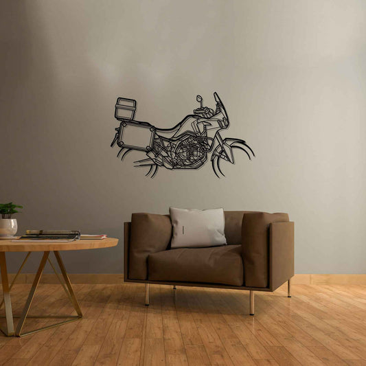 CRF1000L 2017 Metal Wall Art Bike Silhouettes | Wall Decor | Gift For Men - Pixelgears