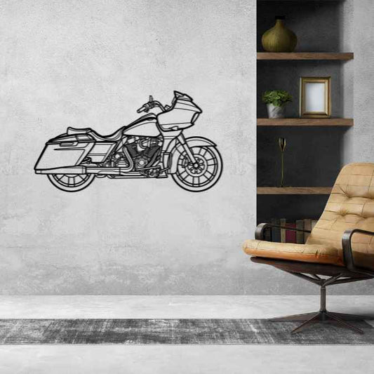CVO Road Glide 2020 Metal Wall Art Bike Silhouettes | Wall Decor | Gift For Men - Pixelgears