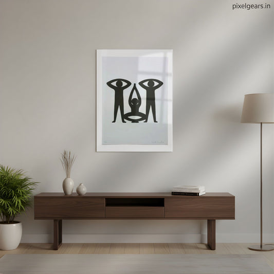 Collective Consciousness Metal Poster | Aesthetic Pop Art Wall Decor & Painting