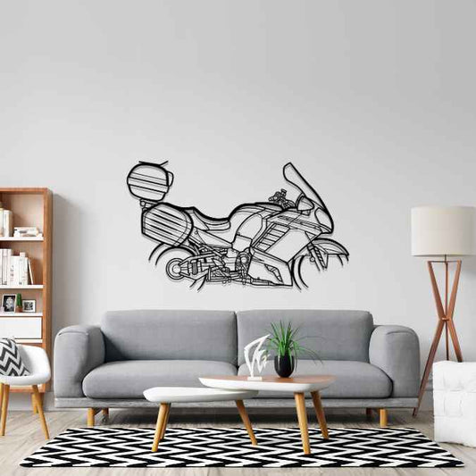 Concours 2009 Metal Wall Art Bike Silhouettes | Wall Decor | Gift For Men - Pixelgears