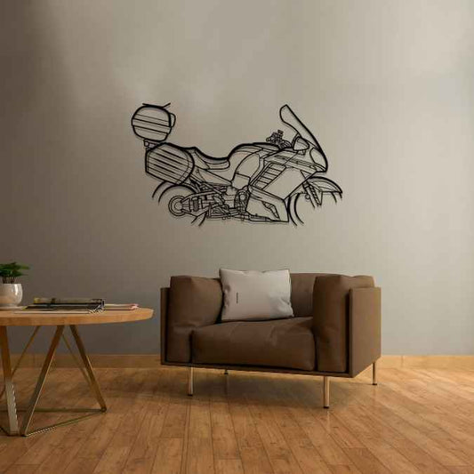 Concours 2009 Metal Wall Art Bike Silhouettes | Wall Decor | Gift For Men - Pixelgears