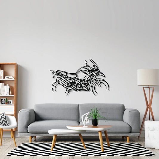 GS Enduro Silhouette   Metal Bike Silhouettes | Wall Decor | Gift For Men - Pixelgears