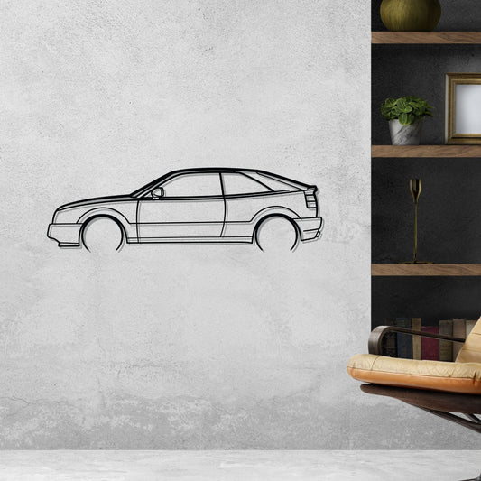 Coronet 1967 Metal Wall Art Car Silhouette | Personalized Car Gift For Men - PixelGears