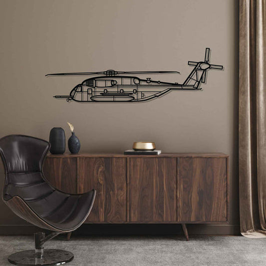 DVC 3 2011 Silhouette Metal Gun Silhouette Wall Art