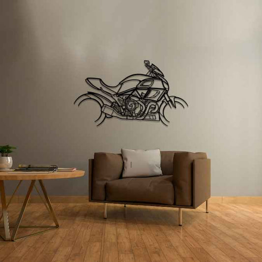 Diavel 2013 Metal Wall Art Bike Silhouettes | Wall Decor | Gift For Men - Pixelgears