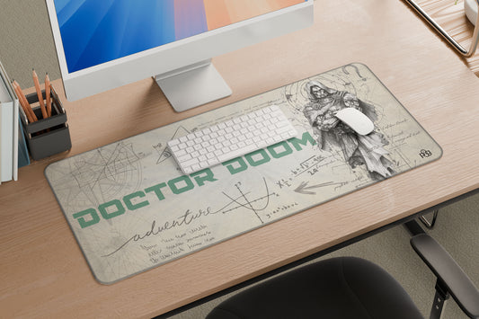 Dr. Doom LineArt Edition - XXL and XXXXL Mouse Pad - PixelGears