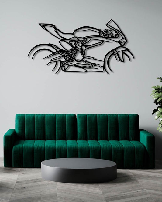 Ducati 899 Panigale Metal Bike Silhouettes | Wall Decor | Gift For Men - Pixelgears