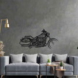 Dyna Low Rider 2008 Metal Wall Art Bike Silhouettes | Wall Decor | Gift For Men - Pixelgears