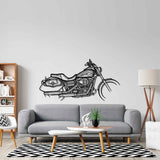 Dyna Low Rider 2008 Metal Wall Art Bike Silhouettes | Wall Decor | Gift For Men - Pixelgears
