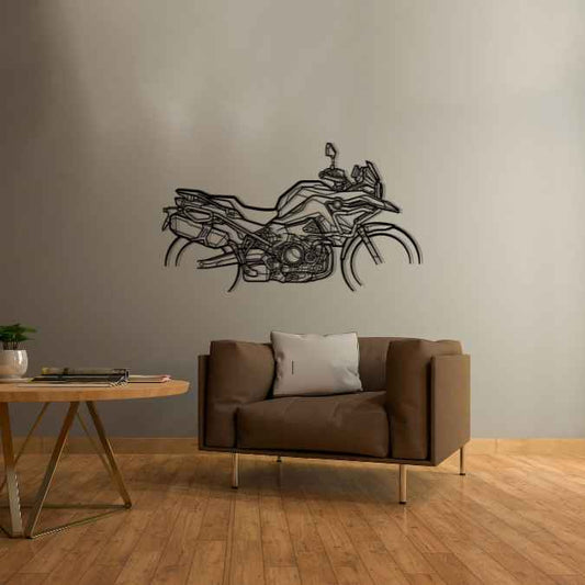 F 750 GS 2022 Metal Wall Art Bike Silhouettes | Wall Decor | Gift For Men - Pixelgears