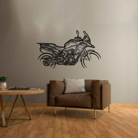 F 850 GS Adventure 2020 Metal Wall Art Bike Silhouettes | Wall Decor | Gift For Men - Pixelgears