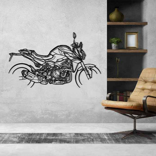 F900R 2019 Metal Wall Art Bike Silhouettes | Wall Decor | Gift For Men - Pixelgears