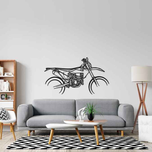 FC 350 2020 Metal Wall Art Bike Silhouettes | Wall Decor | Gift For Men - Pixelgears