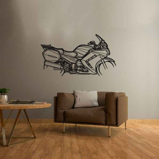 FJR 1300 2009 Metal Wall Art Bike Silhouettes | Wall Decor | Gift For Men - Pixelgears
