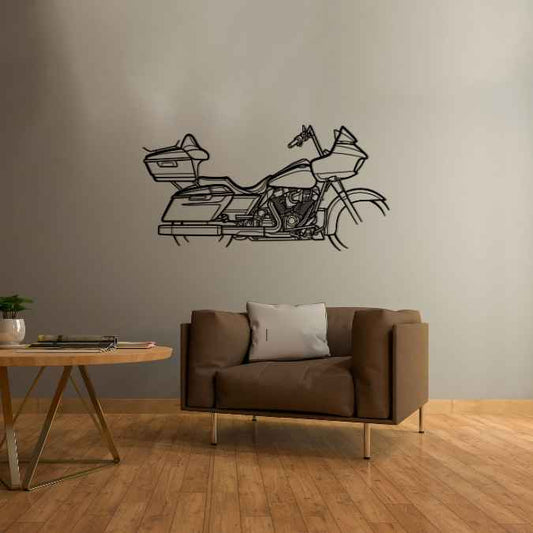 FLTRXST Road Glide ST 2022 Metal Wall Art Bike Silhouettes | Wall Decor | Gift For Men - Pixelgears