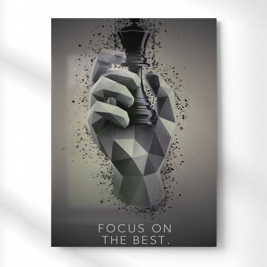 Focus On The Best Metal Poster | Aesthetic Pop Art Wall Decor & Painting