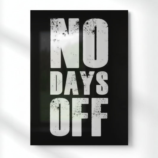 GOD'S PLAN Metal Poster | Aesthetic Pop Art Wall Decor & Painting