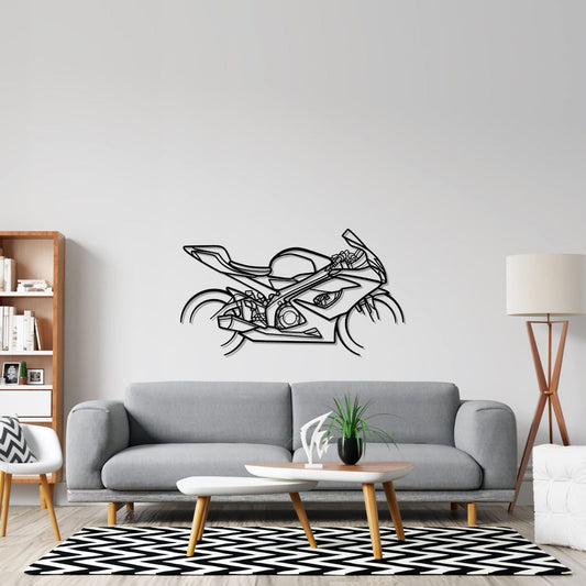 GSX-R 1000 Metal Wall Art Bike Silhouettes | Wall Decor | Gift For Men - Pixelgears