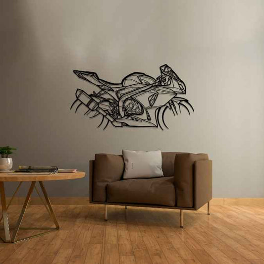 GSXR 1000 2012 Metal Wall Art Bike Silhouettes | Wall Decor | Gift For Men - Pixelgears