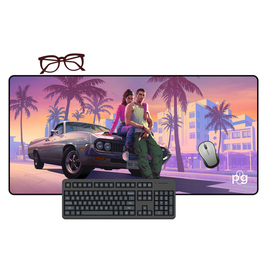 GTA 6 Game Art- XXL and XXXXL Mouse Pad - PixelGears