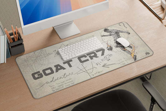 Goat CR7 LineArt Edition - XXL and XXXXL Mouse Pad - PixelGears