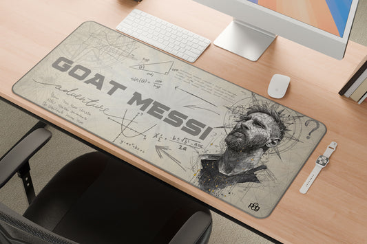 Goat Messi Tech Art Edition - XXL and XXXXL Mouse Pad - PixelGears