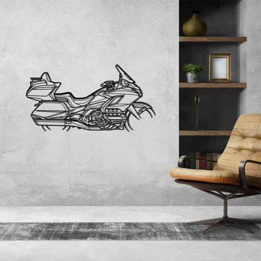 Gold Wing DCT 2023 Metal Bike Silhouettes | Wall Decor | Gift For Men - Pixelgears