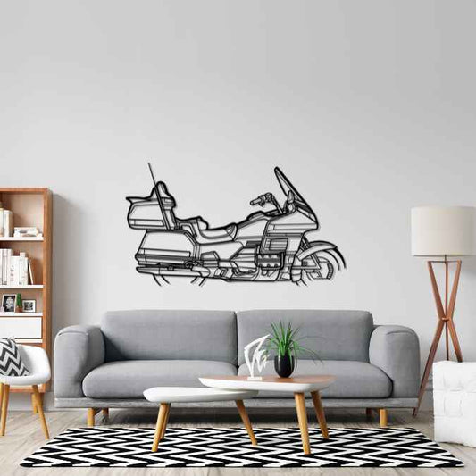 Gold Wing SE 2000 Silhouette Metal Wall Art Bike Silhouettes | Wall Decor | Gift For Men - Pixelgears