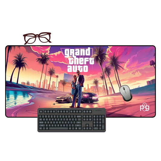 Grand Theft Auto 6 Fan Art - XXL and XXXXL Mouse Pad - PixelGears