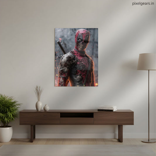 Icons Of Dark Justice Metal Poster | Aesthetic Pop Art Wall Decor & Painting