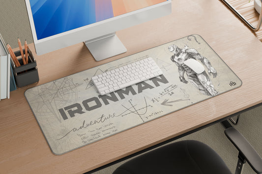 Ironman LineArt Edition - XXL and XXXXL Mouse Pad - PixelGears