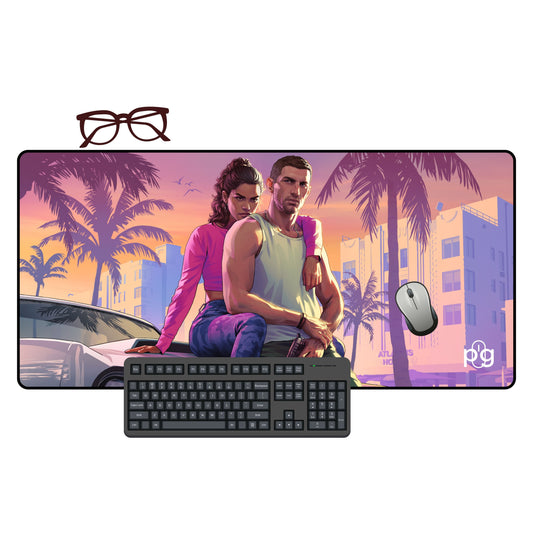 Jason And Lucia GTA - XXL and XXXXL Mouse Pad - PixelGears