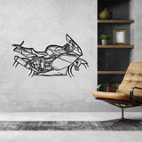 K1200S 2007 Metal Wall Art Bike Silhouettes | Wall Decor | Gift For Men - Pixelgears