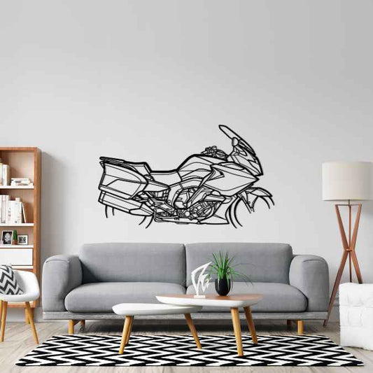 K1600 GT 2022 Metal Wall Art Bike Silhouettes | Wall Decor | Gift For Men - Pixelgears
