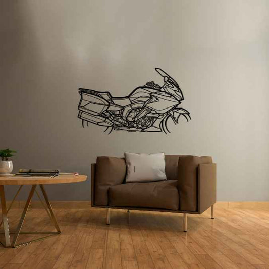 K1600 GT 2022 Metal Wall Art Bike Silhouettes | Wall Decor | Gift For Men - Pixelgears