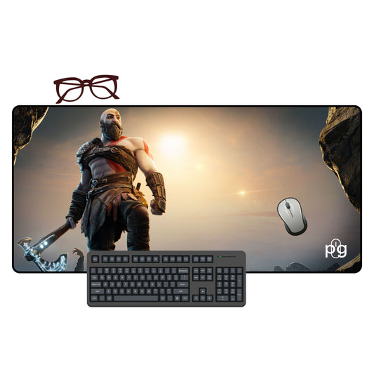 Kratos God Of War Fortnite Skin Crossover - XXL and XXXXL Mouse Pad - PixelGears