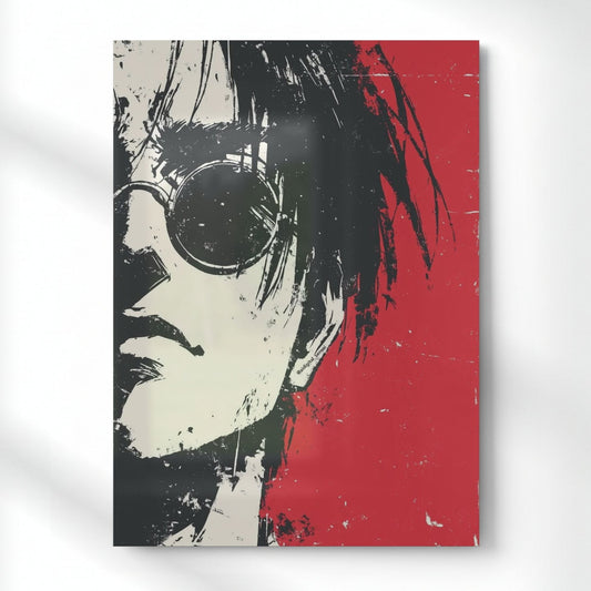 Levi Grunge Style Metal Poster | Aesthetic Pop Art Wall Decor & Painting
