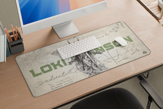 Loki Odinson LineArt Edition - XXL and XXXXL Mouse Pad - PixelGears