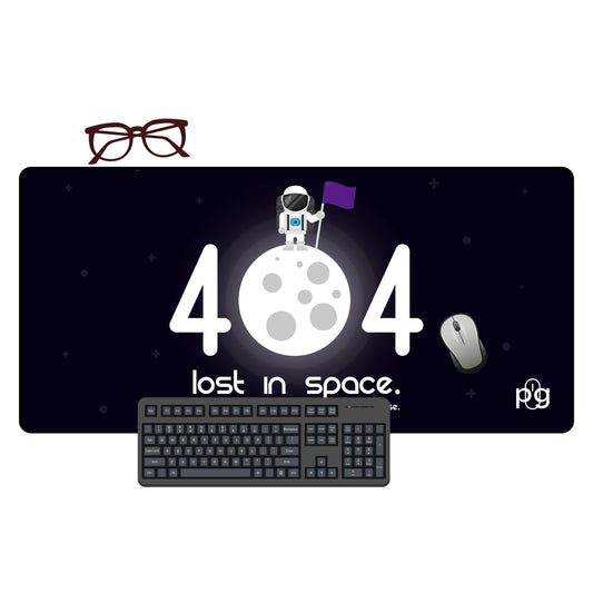Lost In Space 404 - XXL and XXXXL Mouse Pad - PixelGears