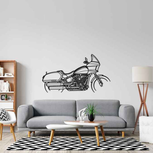 Low Rider ST 2023 Metal Wall Art Bike Silhouettes | Wall Decor | Gift For Men - Pixelgears