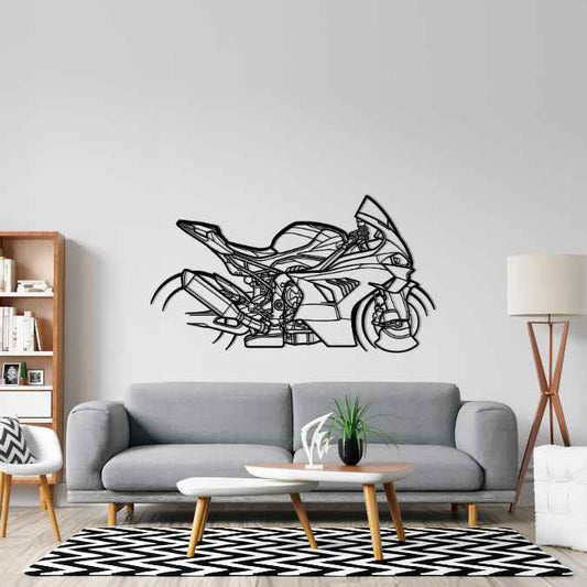 M1000RR 2023 Metal Wall Art Bike Silhouettes | Wall Decor | Gift For Men - Pixelgears