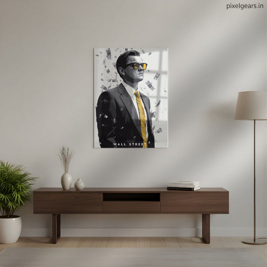 Master Of The Hustle Metal Poster | Aesthetic Pop Art Wall Decor & Painting