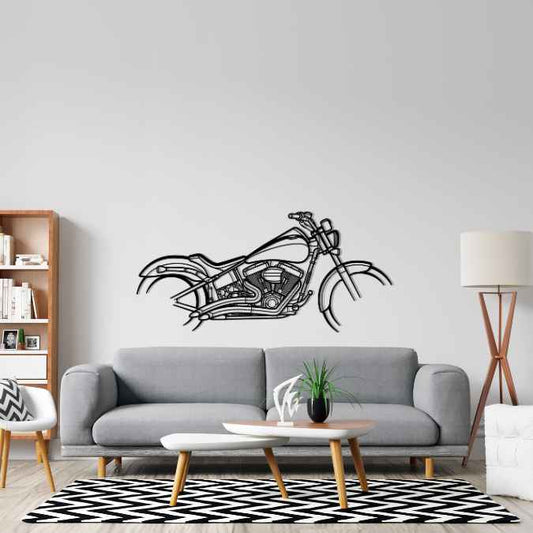 Mastiff SS 2013 Metal Wall Art Bike Silhouettes | Wall Decor | Gift For Men - Pixelgears