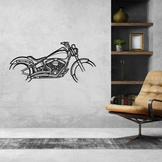 Mastiff SS 2013 Metal Wall Art Bike Silhouettes | Wall Decor | Gift For Men - Pixelgears