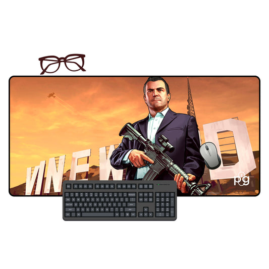 Michael De Santa GTA 5 - XXL and XXXXL Mouse Pad - PixelGears